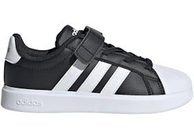 adidas Streettalk Black Cloud White (PS) - vue 360