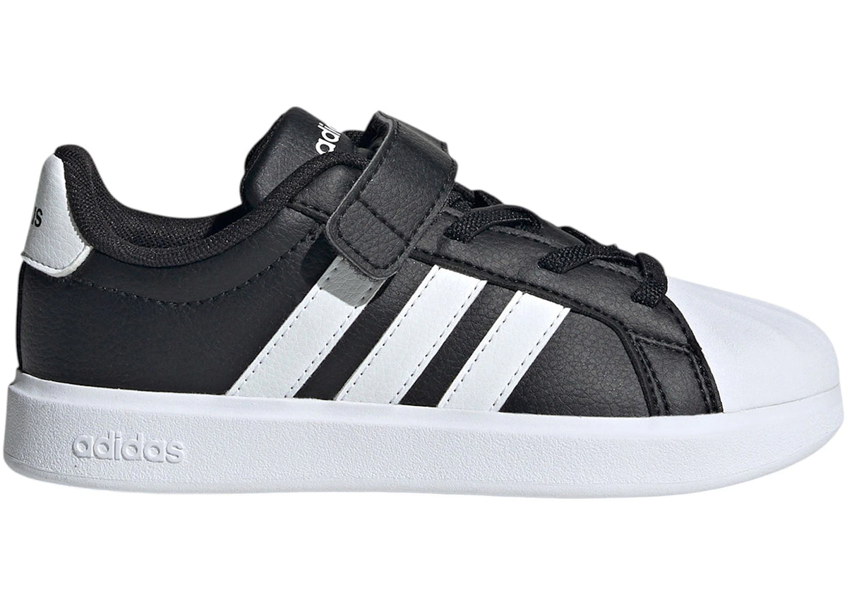 adidas Streettalk Black Cloud White (PS) - vue secondaire A
