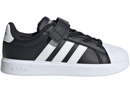 adidas Streettalk Black Cloud White (PS) - sneakers view 2