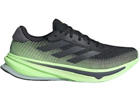 adidas Supernova Rise Core Black Grey Green Spark - vue 360
