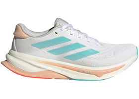 adidas Supernova Solution 2.0 Cloud White Flash Aqua Powder Coral (Women's)