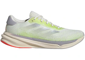 adidas Supernova Stride Off White Silver Metallic Pulse Lime - vue 360
