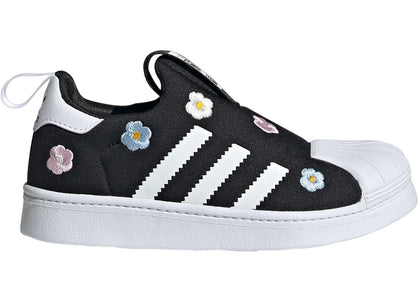 adidas Superstar 360 Cloud White Core Black Clear Pink (PS) - sneakers view 2