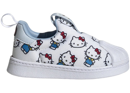 adidas Superstar 360 Hello Kitty Cloud White Halo Blue Glow Blue (TD) - authentic adidas sneakers