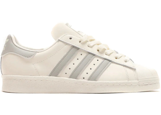 adidas Superstar 82 Cloud White Metal Grey sneakers - authentic adidas shoes