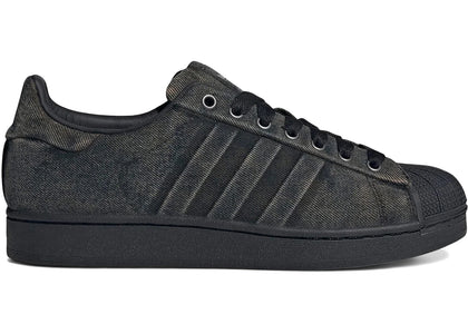 adidas Superstar 82 Washed Denim Black - authentic adidas sneakers