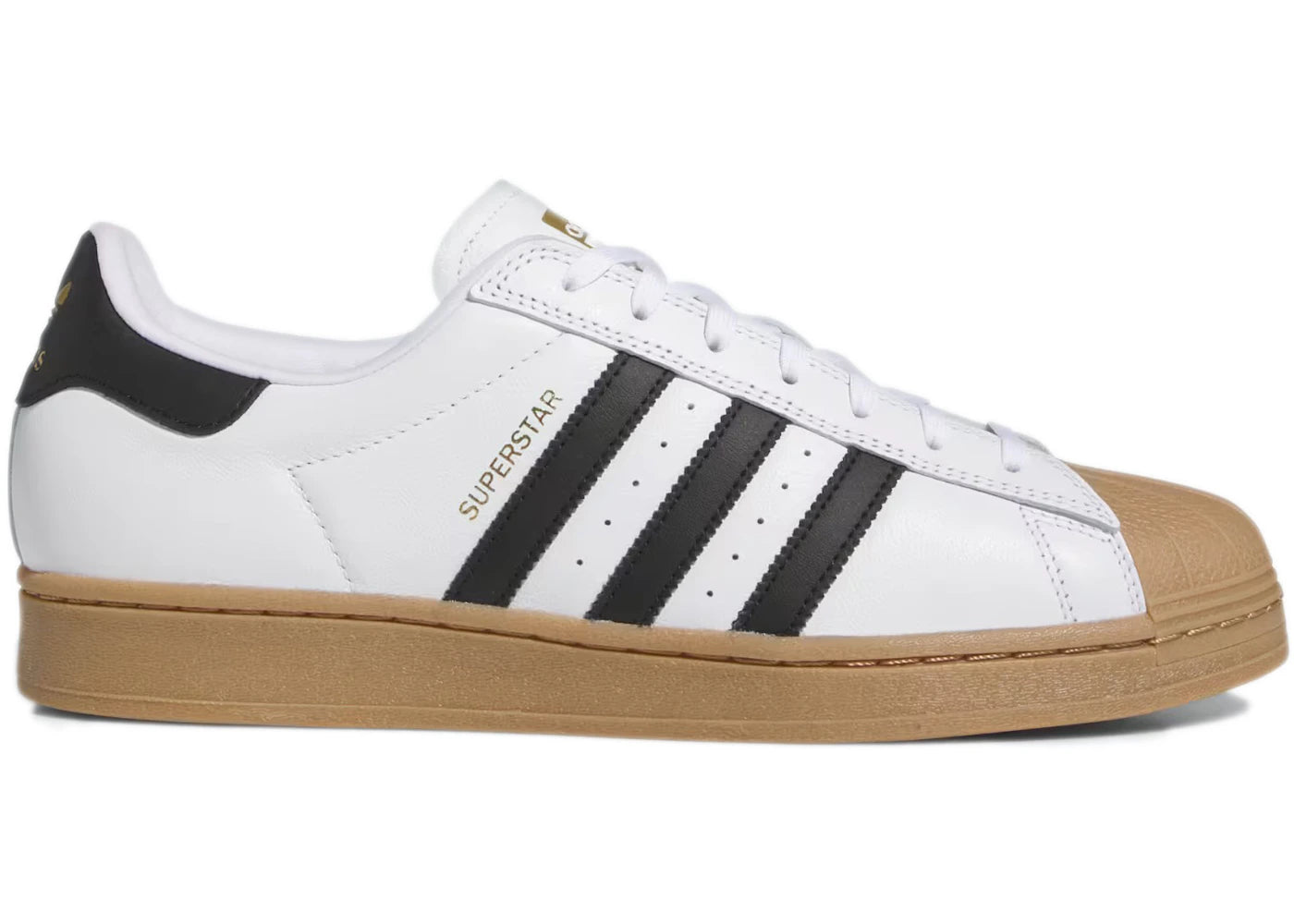adidas Superstar ADV Footwear White Gum - vue 360