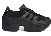 adidas Superstar Bold Rhinestone Black Silver (Women's)