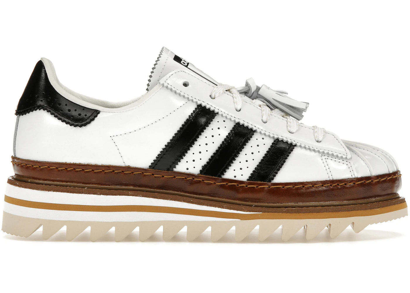 adidas Superstar CLOT By Edison Chen White Crystal Sand