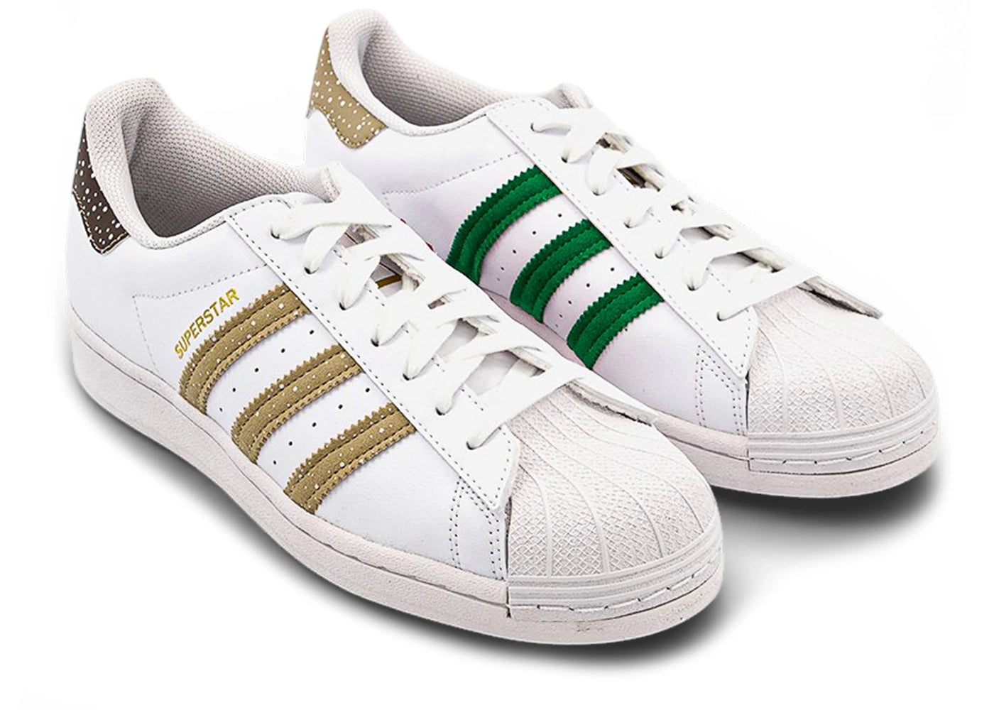 adidas Superstar Christmas Gingerbread - vue secondaire A