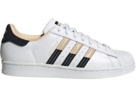 adidas Superstar Cloud White Sand Strata Core Black - authentic adidas sneakers