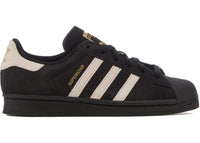 adidas Superstar Core Black Matter Gold (Women's)