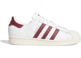 adidas Superstar Footwear White College Burgundy