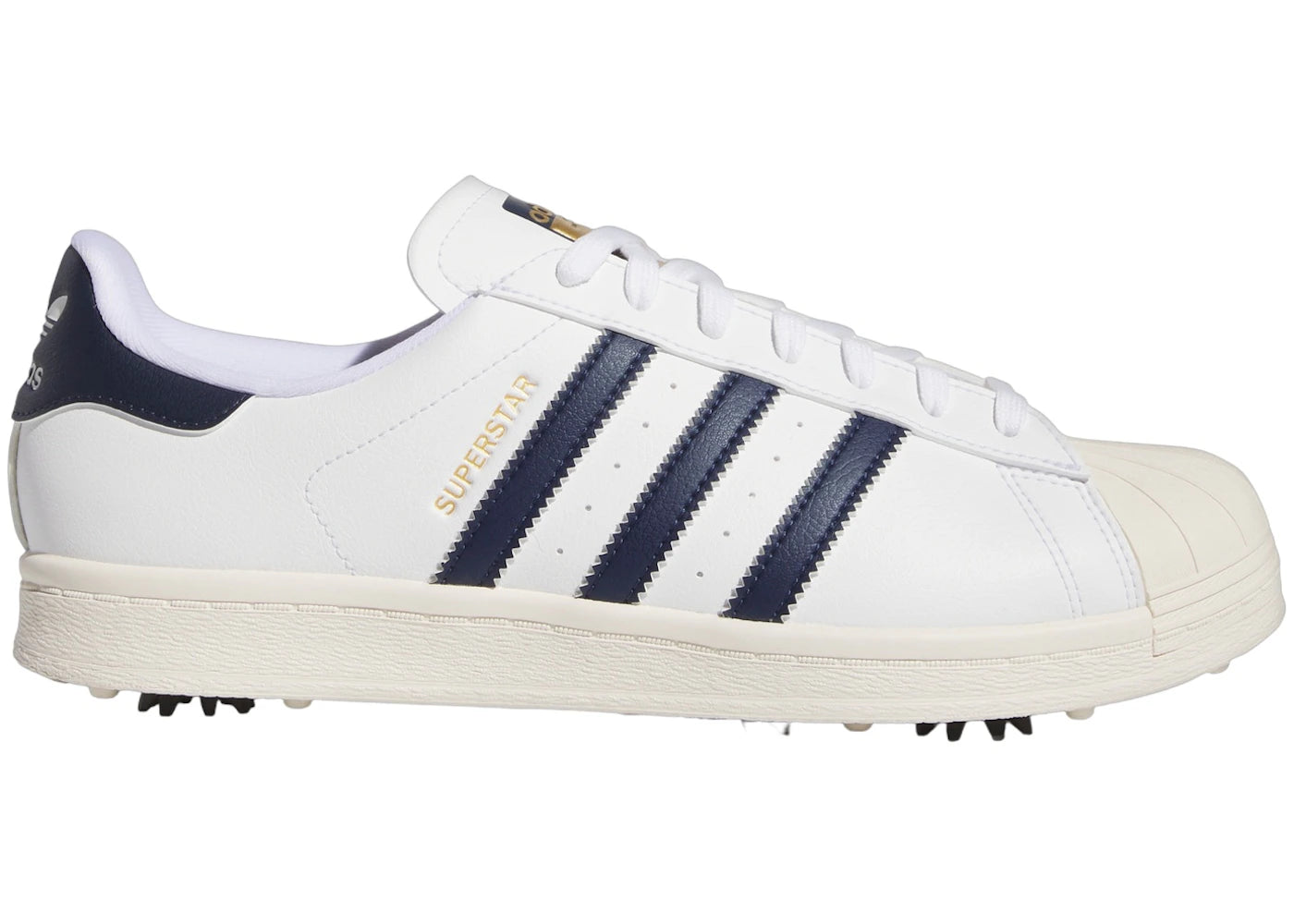 adidas Superstar Golf Cloud White Collegiate Navy Off White - vue secondaire A
