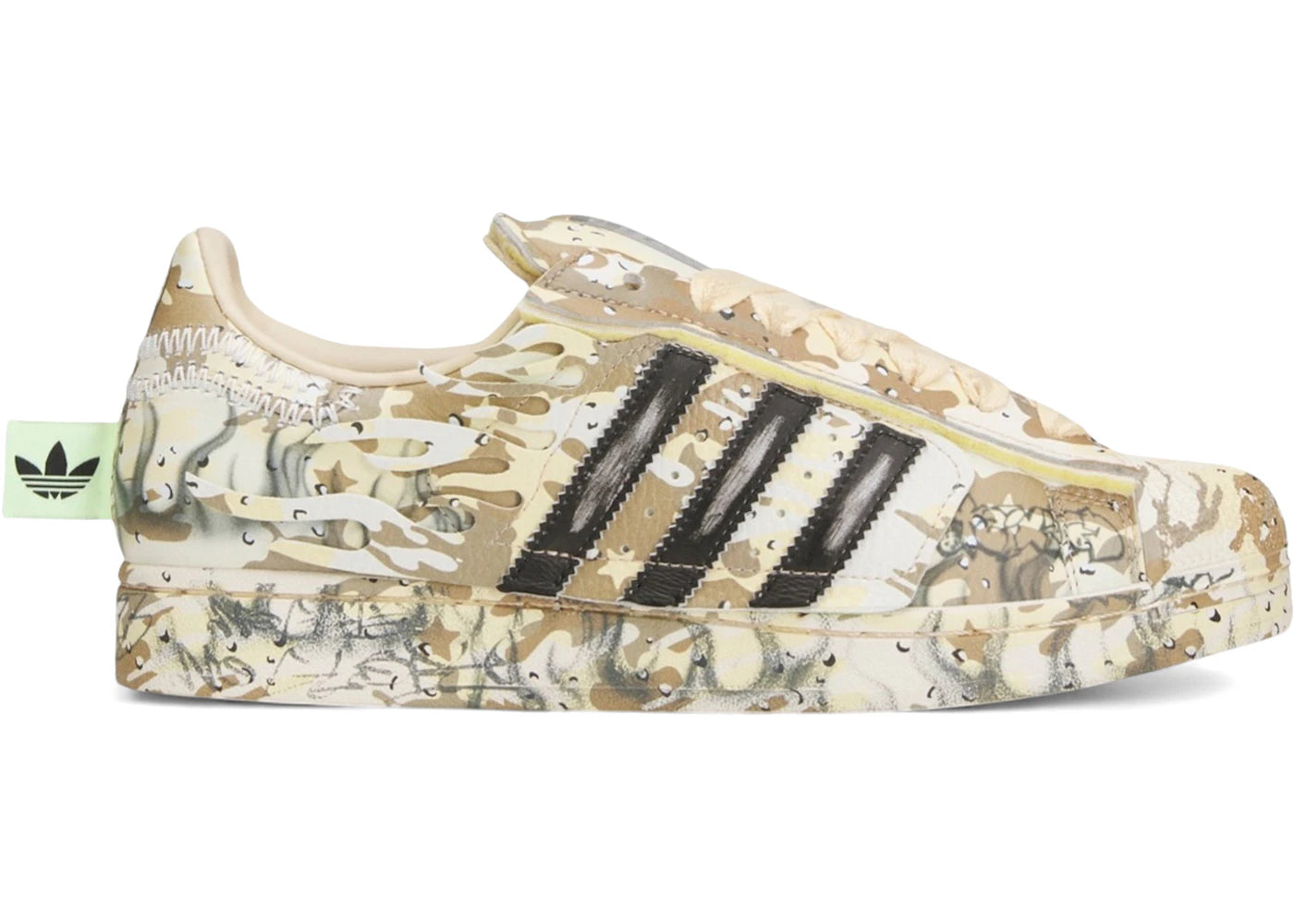 adidas Superstar Hellstar Desert Camo - vue 360