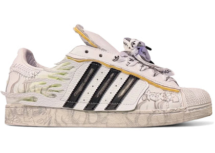adidas Superstar Hellstar White - authentic adidas sneakers