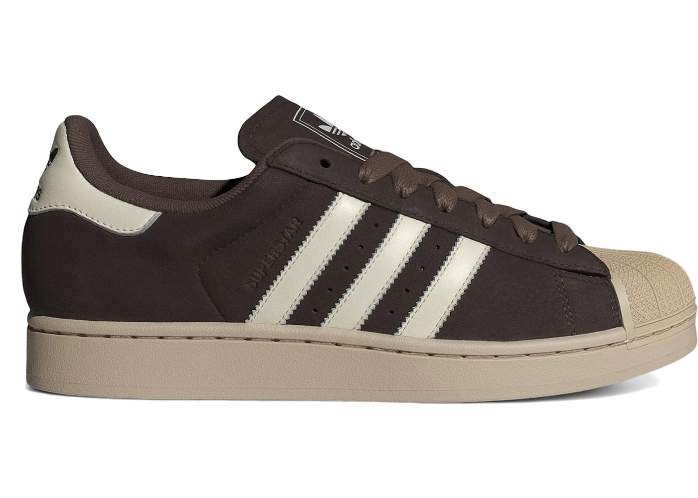 adidas Superstar II Aurora Coffee Stone Khaki - vue 360