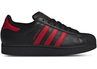adidas Superstar II Black Better Scarlet