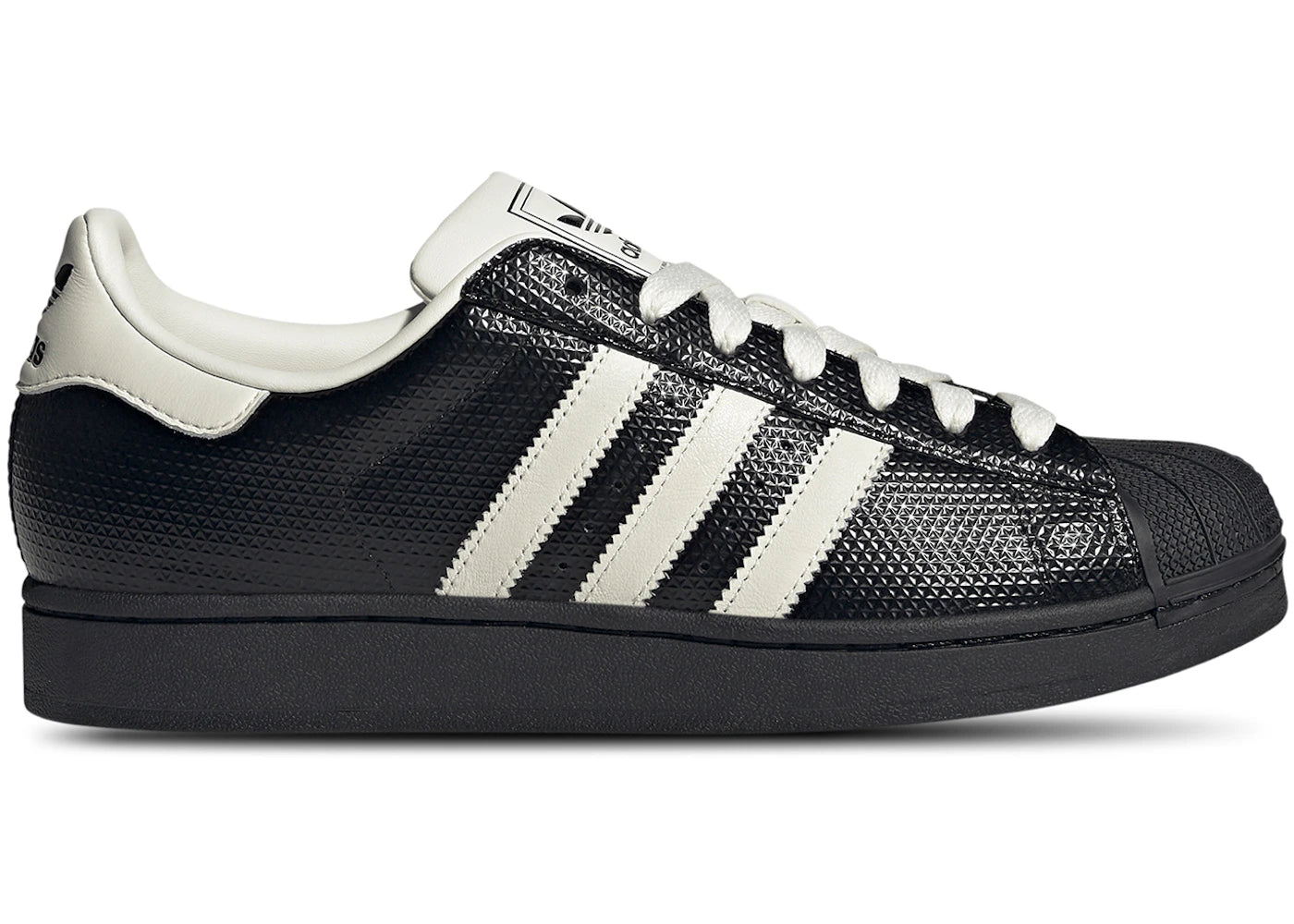 adidas Superstar II Black Core White - vue 360