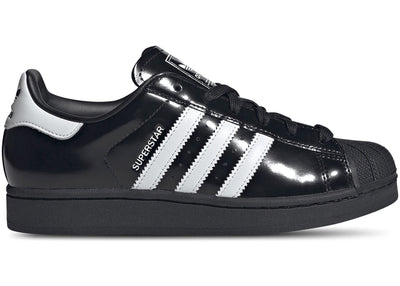 adidas Superstar II Black White Patent (Women's)