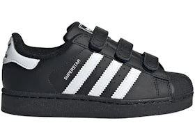 adidas Superstar II Comfort Closure Core Black Cloud White (PS) - vue 360