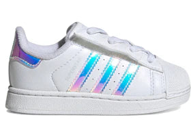 adidas Superstar II Comfort Closure White Iridescent Stripes (TD) - vue 360