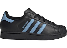 adidas Superstar II Core Black Ash Blue (Women's) - authentic adidas sneakers