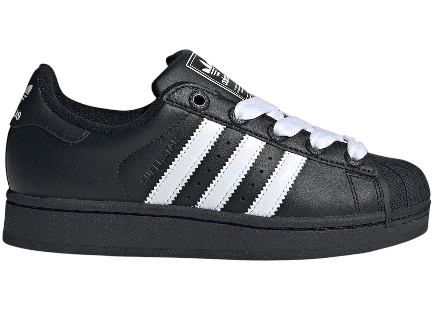 adidas Superstar II Core Black Cloud White (GS) - vue 360