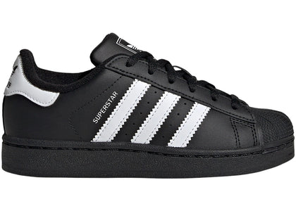 adidas Superstar II Core Black Cloud White (PS) - authentic adidas sneakers