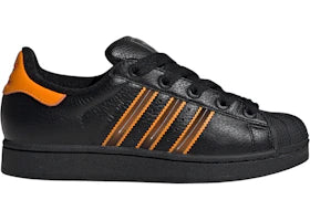 adidas Superstar II Core Black Crew Orange Semi Impact Orange (Women's) - authentic adidas sneakers