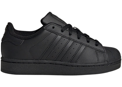 adidas Superstar II Core Black (PS) - authentic adidas sneakers