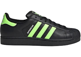 adidas Superstar II Core Black Signal Green Cloud White - vue 360