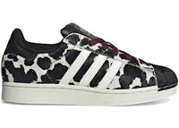 adidas Superstar II Cow Print Black Off White Women's