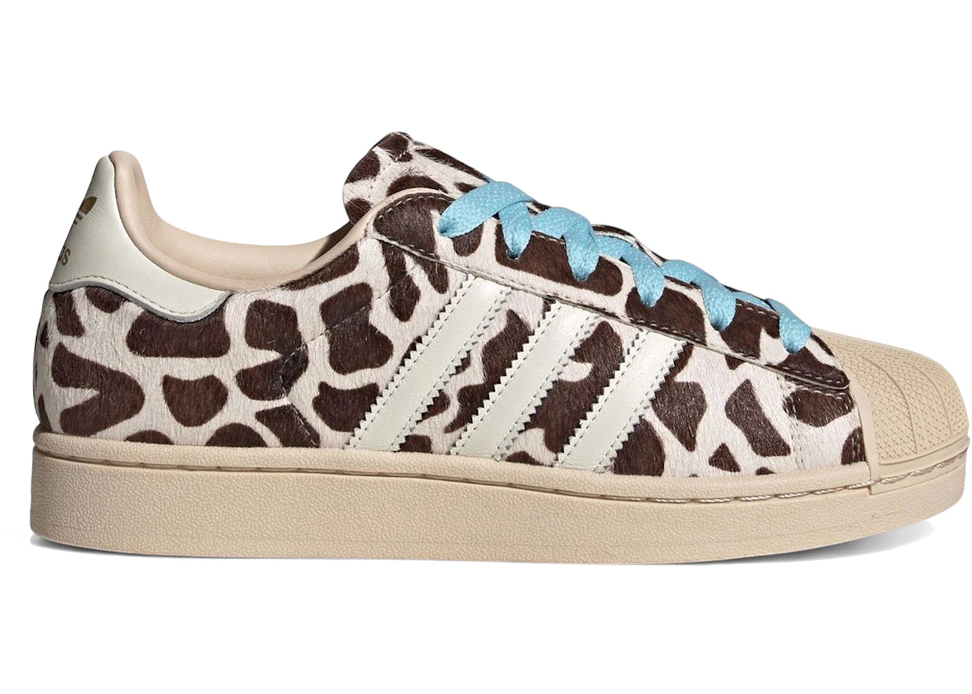 adidas Superstar II Cow Print Crystal Linen (Women's) - vue 360