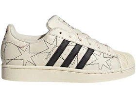 adidas Superstar II Cream White Black Stars (Women's) - vue 360