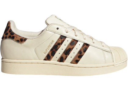 adidas Superstar II Cream White Leopard (Women's) - authentic adidas sneakers