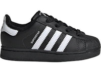 adidas Superstar II Elastic Lace Core Black Cloud White (TD)