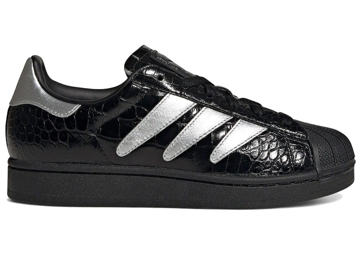 adidas Superstar II Predator Black Silver Metallic (Women's) - vue secondaire A