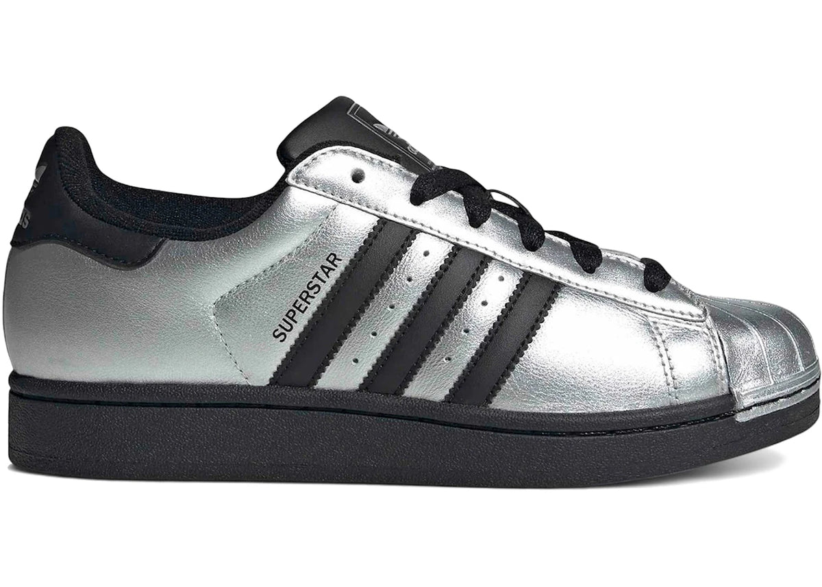 adidas Superstar II Silver Metallic Black (Women's) - vue 360