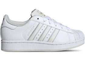 adidas Superstar II White Grey One (GS) - authentic adidas sneakers