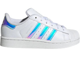 adidas Superstar II White Iridescent Stripes (PS)