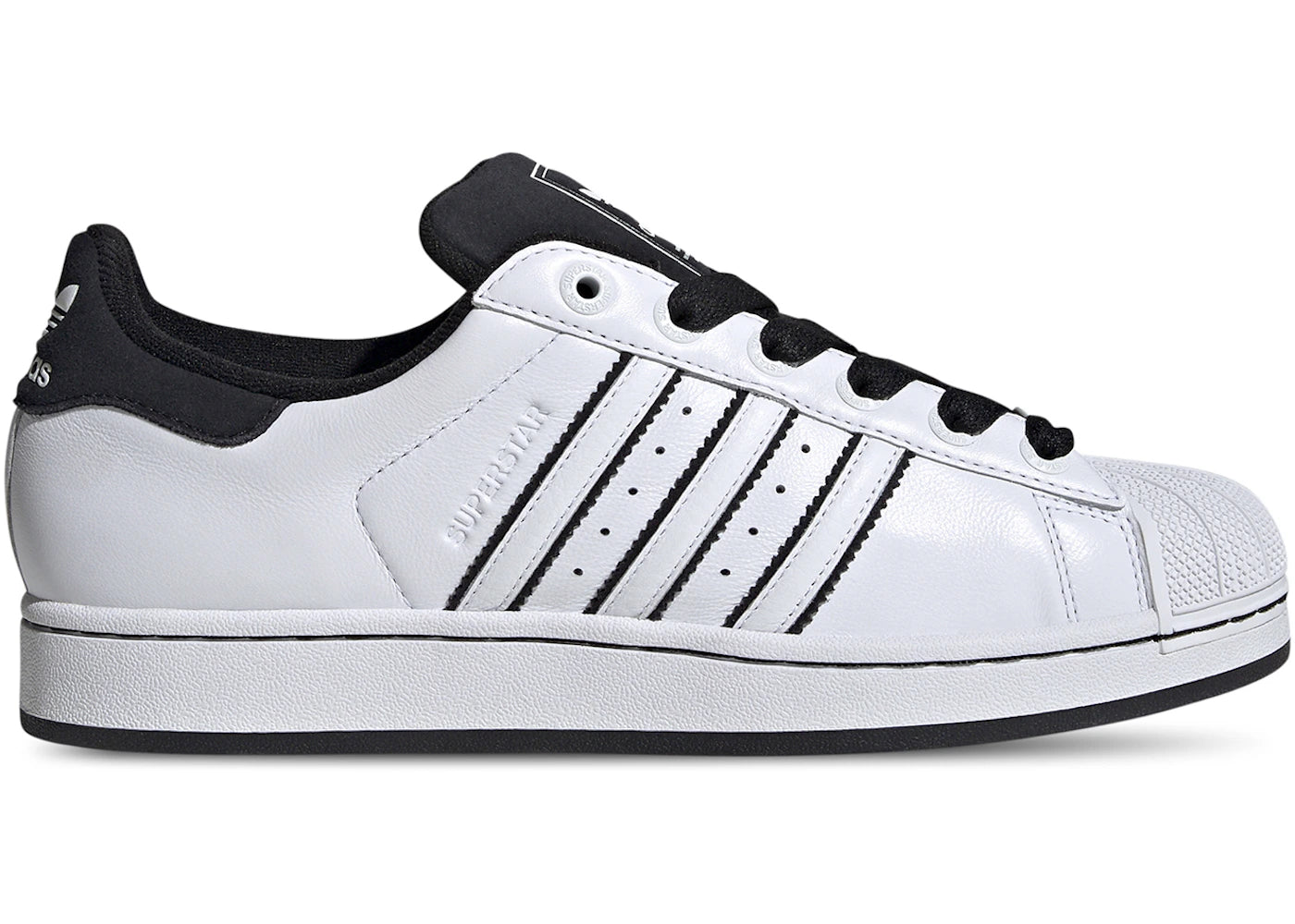 adidas Superstar II White White Core Black - vue 360