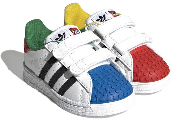 adidas Superstar LEGO White (TD) sneakers - authentic adidas shoes