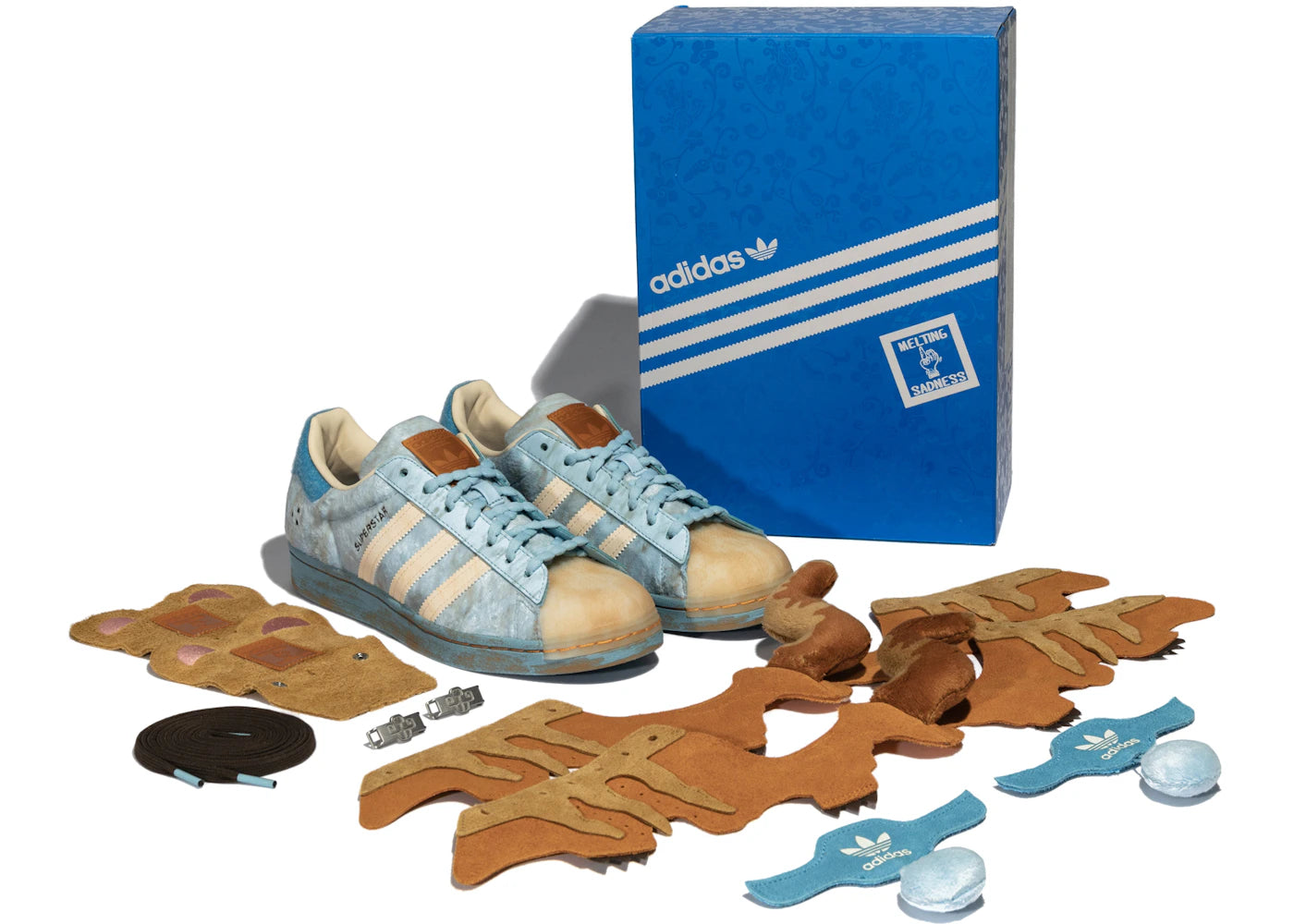 adidas Superstar Melting Sadness CNY Blue (2022) - vue secondaire B