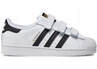 adidas Superstar Strap Cloud White Core Black (PS)