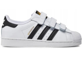 adidas Superstar Strap Cloud White Core Black (PS)