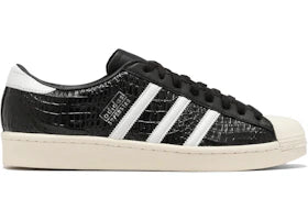 adidas Superstar Vintage Black White Croc (Women's) - vue 360