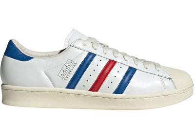 adidas Superstar Vintage White Blue Better Scarlet Made in Germany