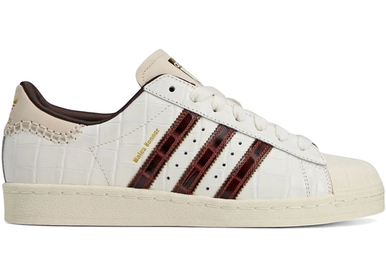 adidas Superstar Wales Bonner White Brown Croc sneakers - authentic adidas shoes