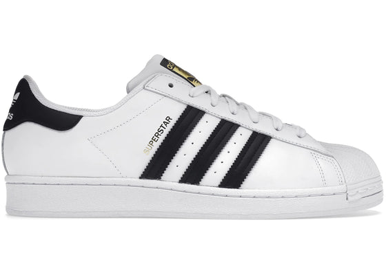 adidas Superstar White Black sneakers - authentic adidas shoes